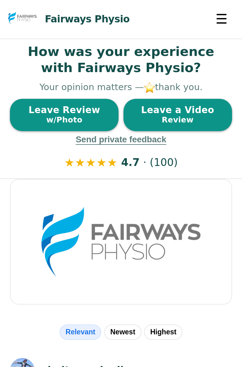 Fairways Physio — Autopilot